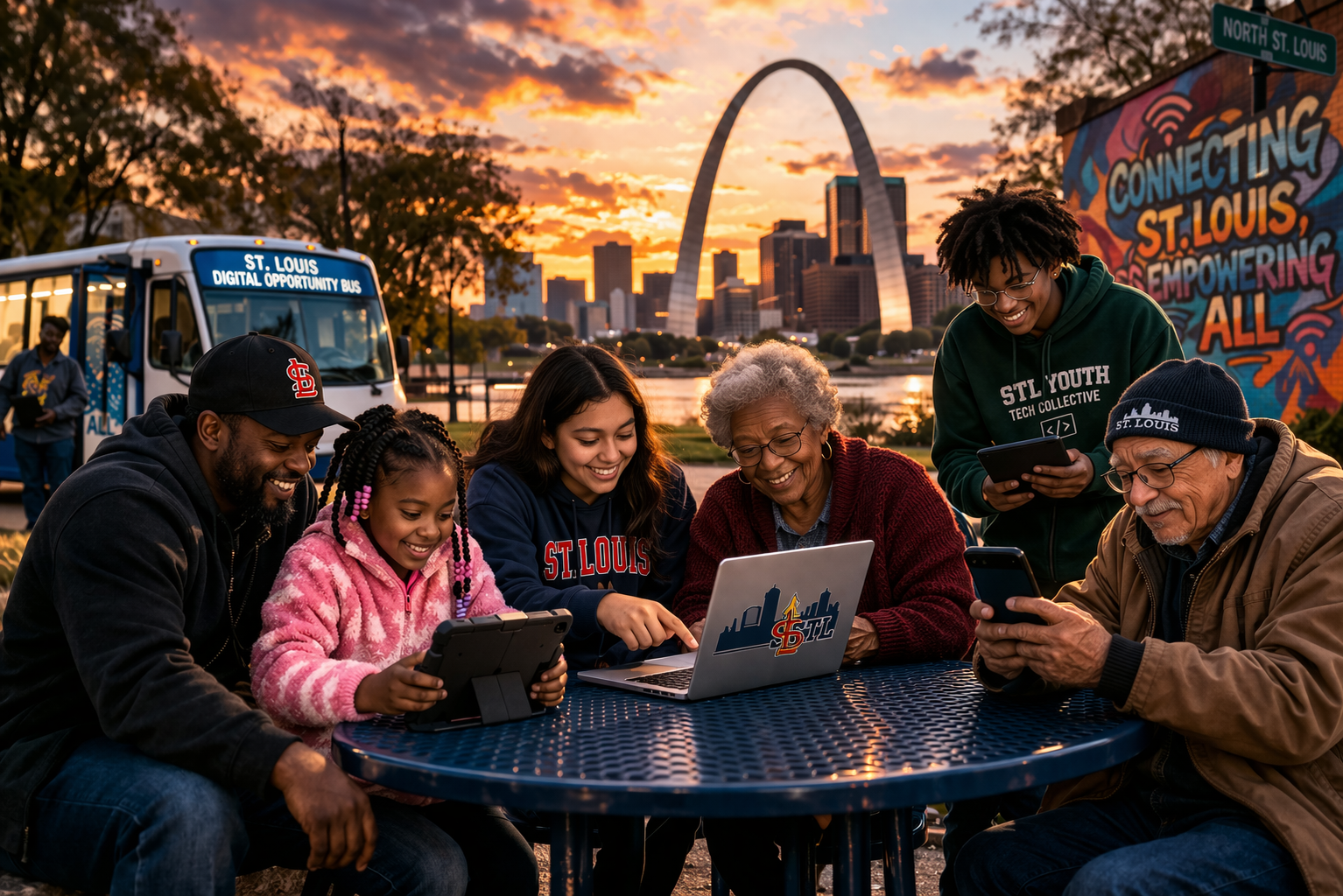 Connecting through tech in St. Louis